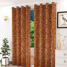 presto Rust Polyester Door Curtain-picture-22