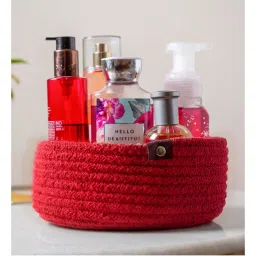 JASMEY HOMES Red Shelf Basket-picture-40