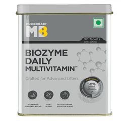 MuscleBlaze Biozyme Daily Multivitamin Tablets - 90 Tablets-1