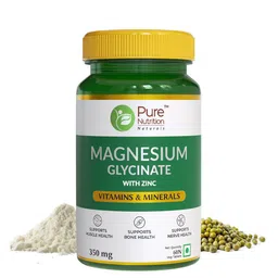 Pure Nutrition Magnesium Glycinate Bone Muscle Tablets - 60 Tablets-99