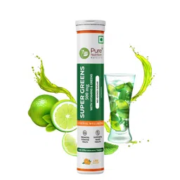 Pure Nutrition Super Green Tablets - 20 Effervescent Tablets-48