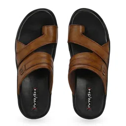 IVRAH Men Textured Lightweight Slip Resistance Comfort Sandals-image-19