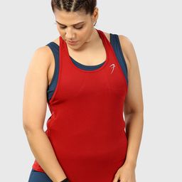 FUAARK Self Design Slim Fit Gym Tank Top-image-88