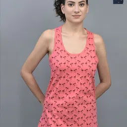 Dollar Missy Pack Of 2 Printed Pure Cotton Tank Tops-image-17