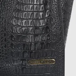 Bagsy Malone Animal Textured PU Structured Tote Bag with Bow Detail image 5