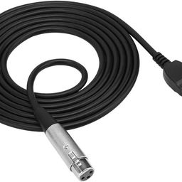 fdealz [ 3 Meter ] USB Microphone Cable Microphone Cable Computer USB To XLR Audio Cable , Microphone Connection with Computer image 1