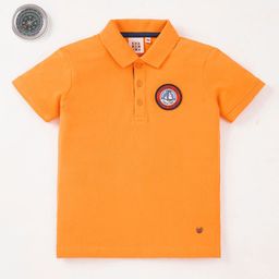Ed-a-Mamma Boys Polo Collar Short Sleeves Cotton T-shirt-picture-49