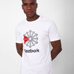 Reebok Unisex CL Starcrest Printed Cotton Slim-Fit T-Shirt-34