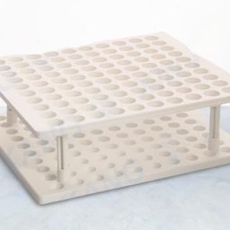 Arcsol® Polypropylene Test Tube Rack, 10 x 10 Array, 100 Wells, for up to 13 mm Tube Diameters, Autoclavable image 4