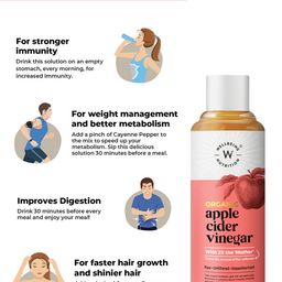 Wellbeing Nutrition Organic Apple Cider Vinegar with 2x The Mother - 500 ml image 5