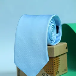 Tossido Men Blue Solid Broad Tie-picture-35