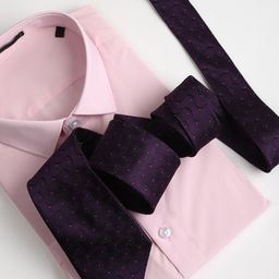 Peter England Men Woven Design Broad Tie-picture-45