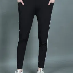 BAESD Girls Striped Ankle-Length Gym Tights-image-37