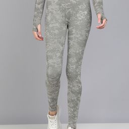 KOBO Women Printed Rapid-Dry Ankle-Length Sports Tights-image-75