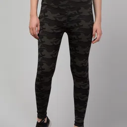 CKARFE Women Printed High-Rise Dry-Fit Sports Tights-picture-26
