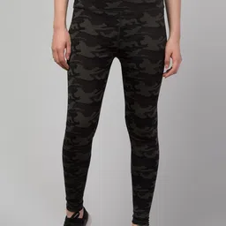 ULLAS Women Printed High-Rise Dry-Fit Sports Ankle-Length Tights-45