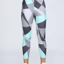 ULLAS Printed Slim Fit Dry Fit Tights-picture-48