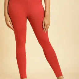 W Ankle Length Cotton Leggings-image-56