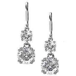 Yellow Chimes Crystals from Swarovski Collection White & Steel-Toned Rhodium-Plated Drop Earrings-26
