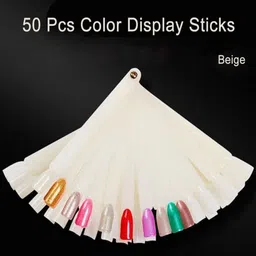 RANORE Set Of 50 Cut Chart False Display Nail Art image 3