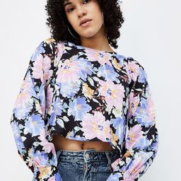 Ginger by Lifestyle Floral Print Boxy Crop Top-image-19
