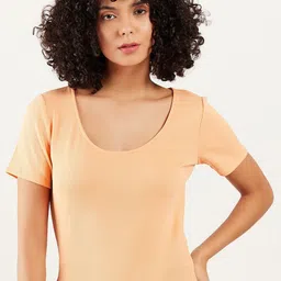 Athena Immutable Scoop Neck Short Sleeve Regular T-shirt-image-52