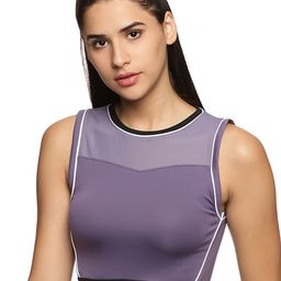 JOLGER Round Neck Sleeveless Bralette Crop Sports Top-picture-55