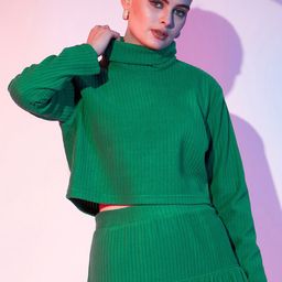 STREET 9 Turtle Neck Crop Top-image-16
