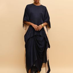 R.Y by Rishi and Vibhuti Kimono Sleeve Kaftan Longline Top-image-55