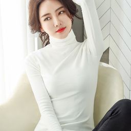 LULU & SKY High Neck Fitted Top-image-22