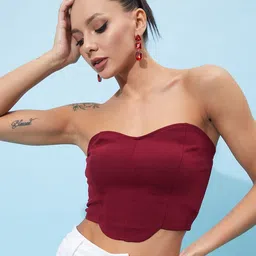 Athena Strapless Tube Crop Top-picture-26