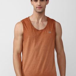 Peter England Men Orange Tank Top & Plus Size-picture-38