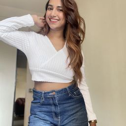 STREET 9 Women Classic White Solid Cropped Top-image-41