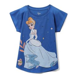 Wear Your Mind Girls Disney Princess Printed Round Neck Tshirt-image-66