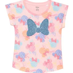 Wear Your Mind Pink Print Extended Sleeves Top-image-91