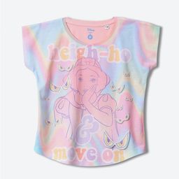 YK Disney Girls Disney Princess Printed Extended Sleeves Top-image-67