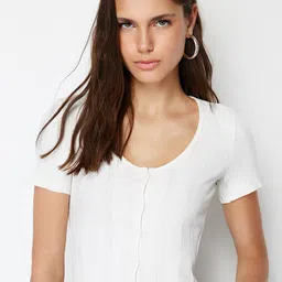 Trendyol Fitted Crop Top-image-77