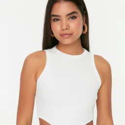 Trendyol Sleeveless Crop Corset Top-image-82