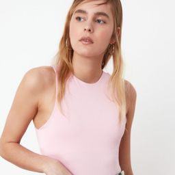 Trendyol Pink Bodysuit-image-7