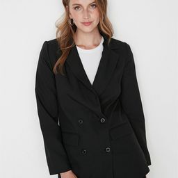 Trendyol Silgle Brested Notched Laple Blazer-image-59