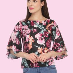 BAESD Floral Printed Kimono Sleeve Regular Top-picture-16