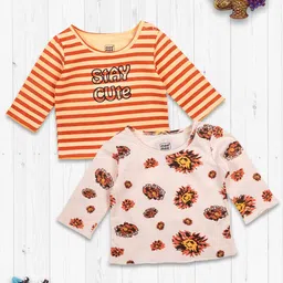 MeeMee Girls Pack Of 2 Tops-43