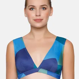 Sloggi Women Shore Kiritimati Recycled Fabric Padded Bikini Top-image-20