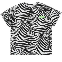 StyleCast Girls Black Abstract Printed Round Neck Cotton Casual T-shirt-image-75