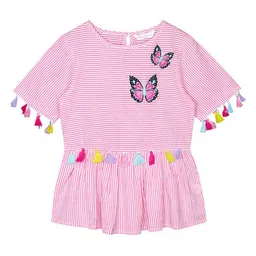Budding Bees Striped Cotton Top-picture-22