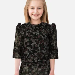 Gini and Jony Girls Floral Printed Peplum Top-picture-36