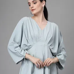Global Republic V-Neck Puff Sleeves Top-picture-43