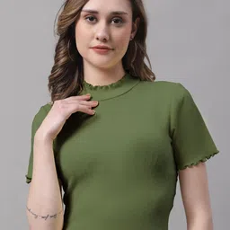 FBAR Turtle Neck Cotton Top-27