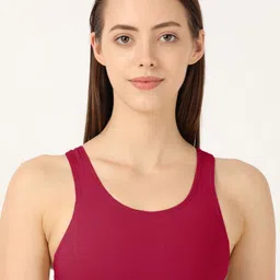 Jockey Full Coverage Seamless Cotton Workout Bra With All Day Comfort-picture-40