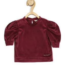 Peter England Girls Puff Sleeves Top-picture-1